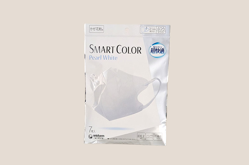 超快適マスク SMART COLOR パールホワイト ふつう