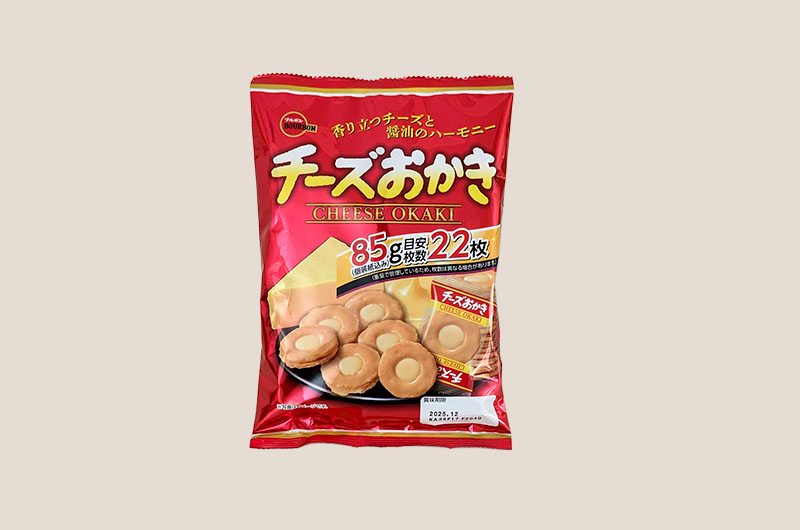 チーズおかき
